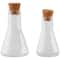 Idea-Ology Small Corked Glass Flasks 2/Pkg-Laboratory 2" To 2.375"